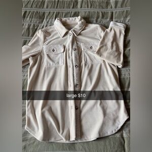 BearPaw Off-White Teddy Jacket